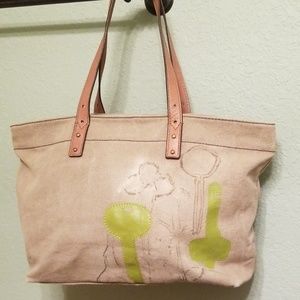 Fossil Canvas Purse